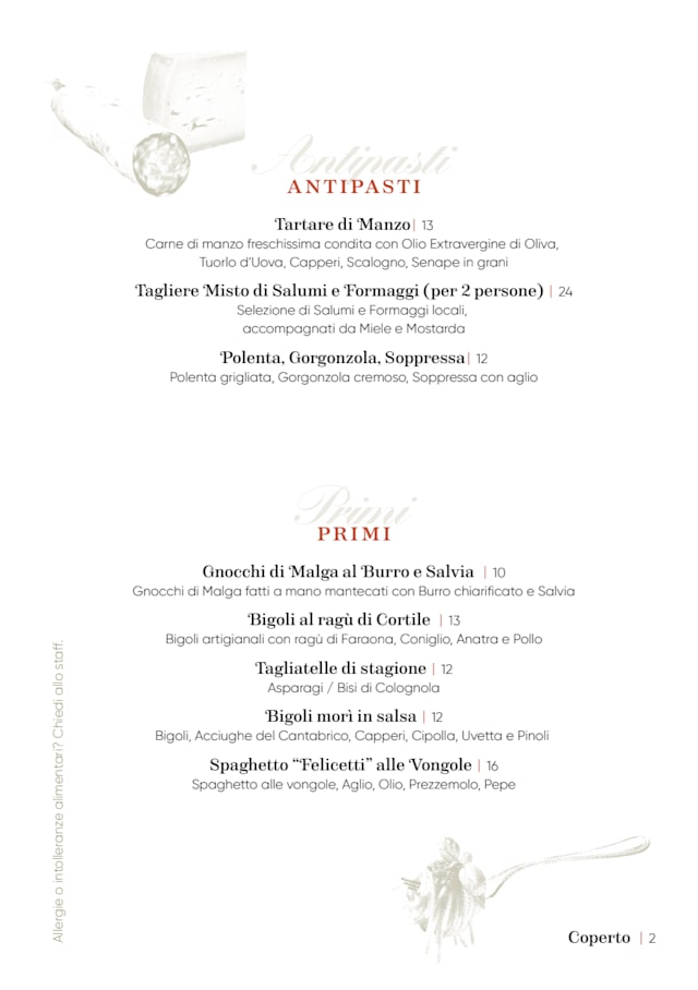 PDF Menu page 2