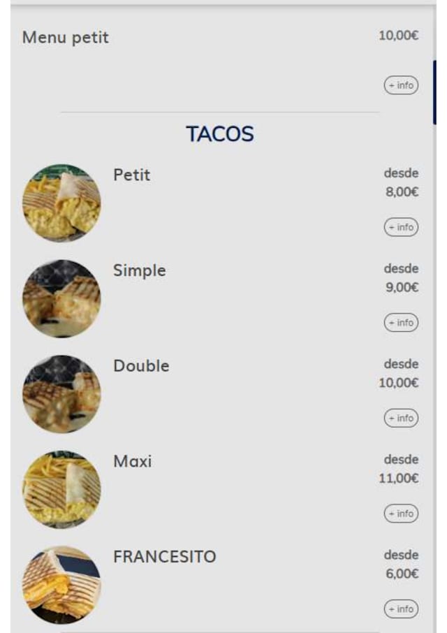 PDF Menu page 2