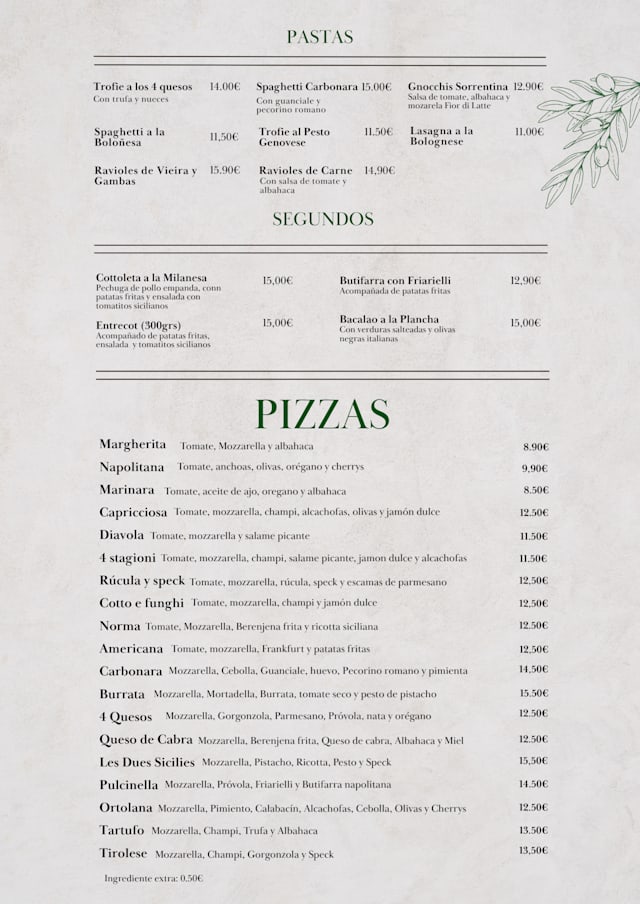 PDF Menu page 2