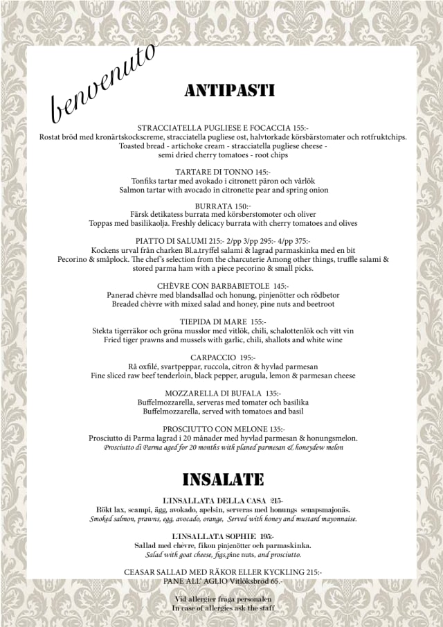 PDF Menu page 2