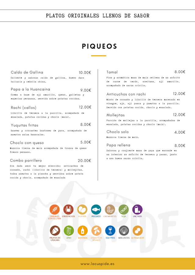 PDF Menu page 2
