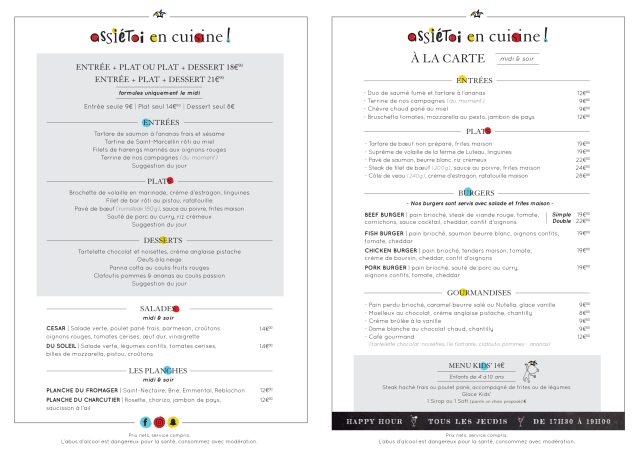 PDF Menu page 2