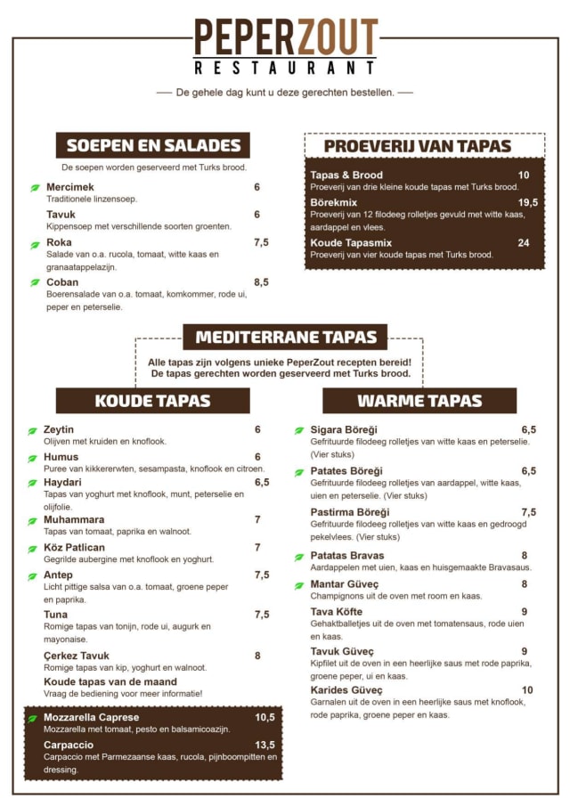 PDF Menu page 2
