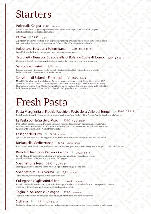 PDF Menu page 2