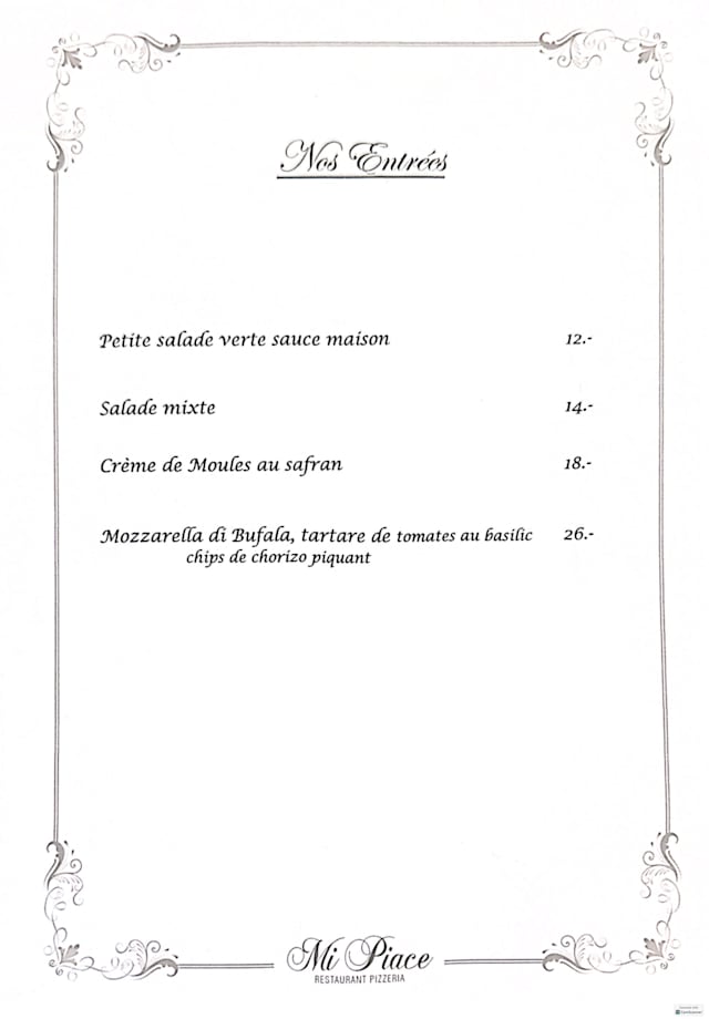 PDF Menu page 2