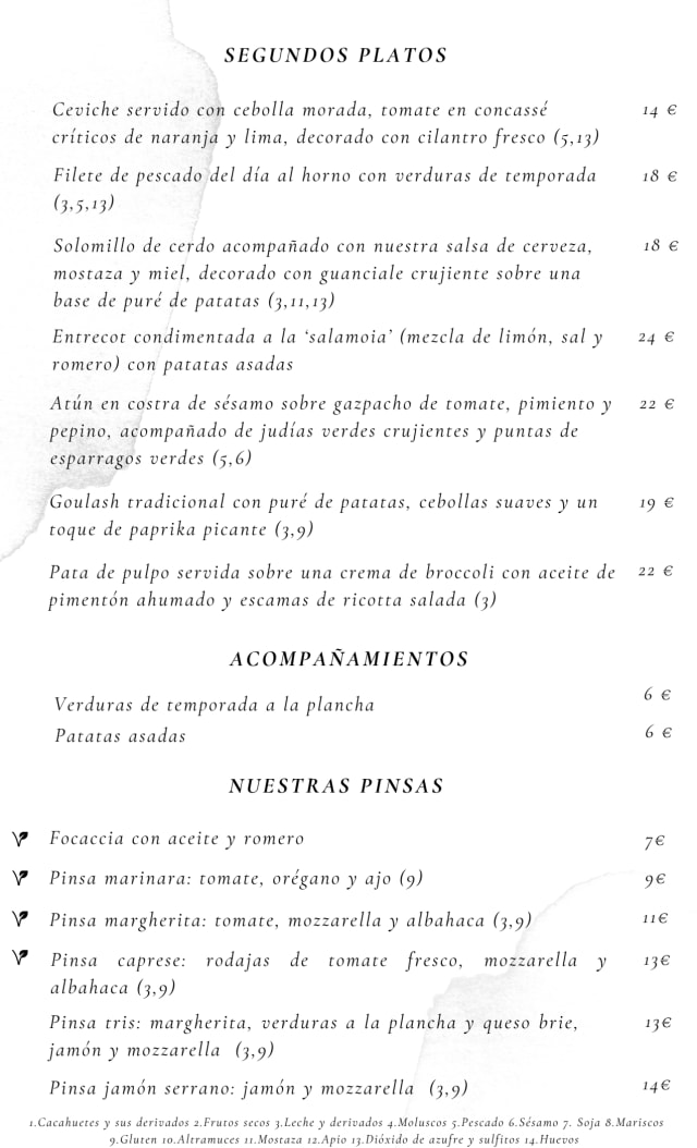 PDF Menu page 2