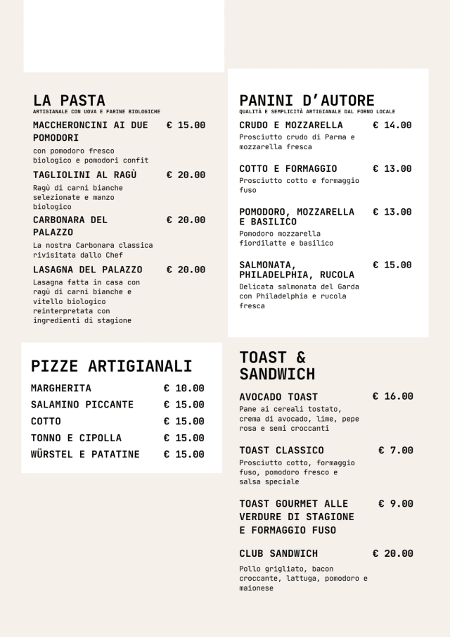 PDF Menu page 2