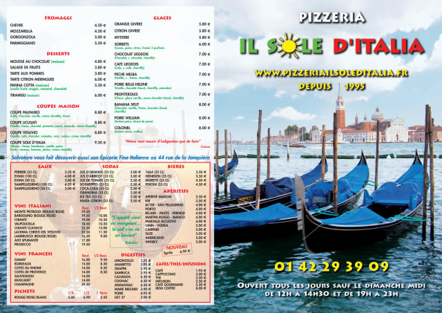 PDF Menu page 2