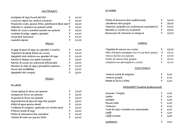PDF Menu page 2