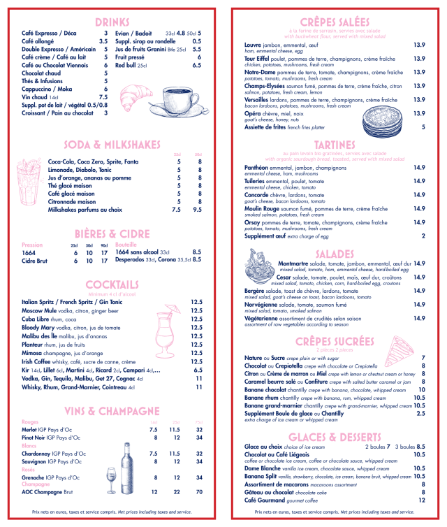 PDF Menu page 2