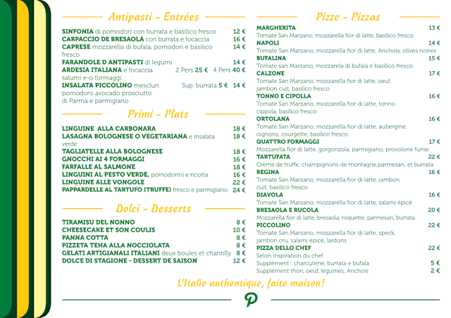 PDF Menu page 2