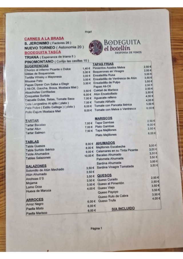 PDF Menu page 2