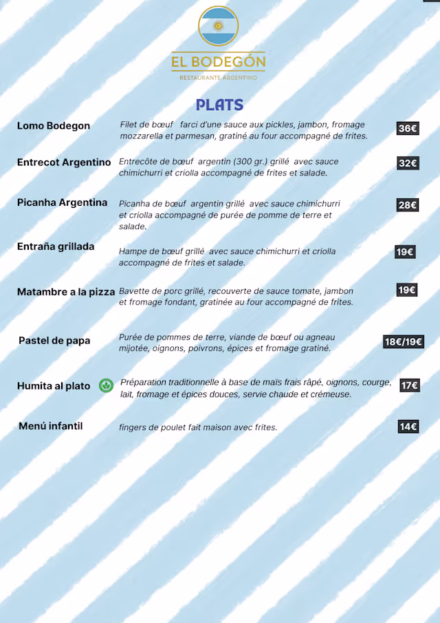 PDF Menu page 2