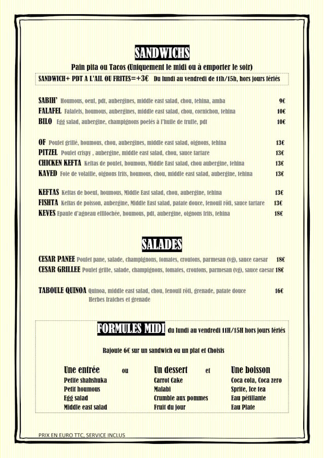 PDF Menu page 2