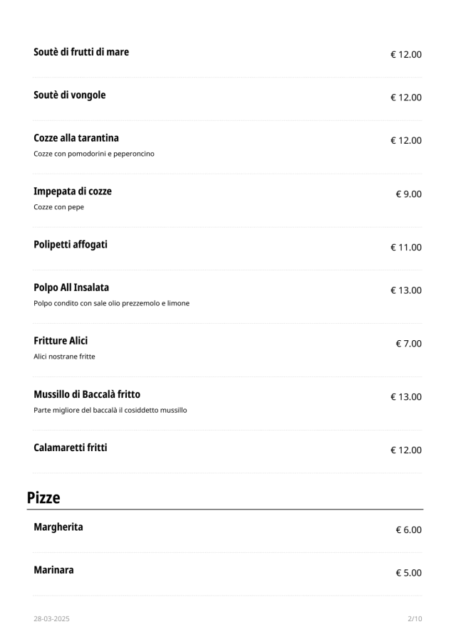 PDF Menu page 2