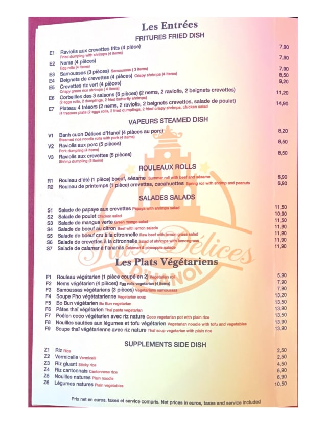 PDF Menu page 2
