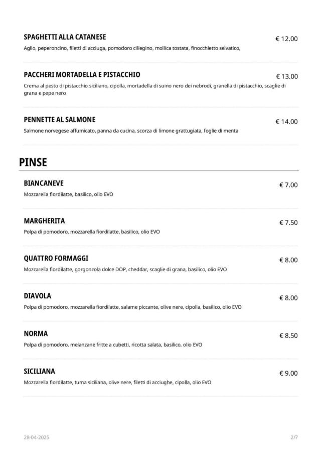 PDF Menu page 2