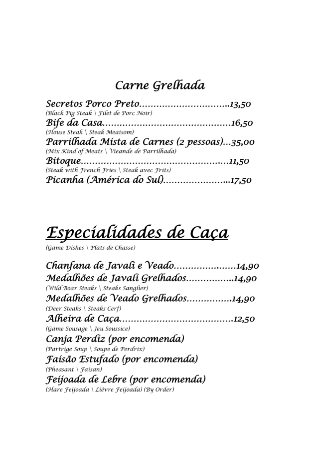PDF Menu page 2