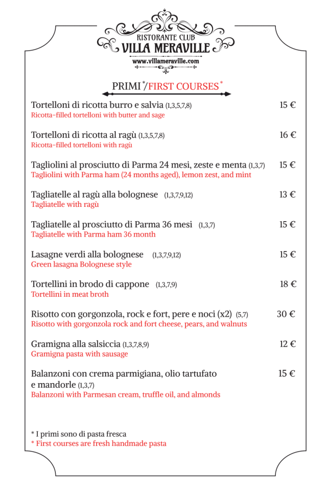 PDF Menu page 2