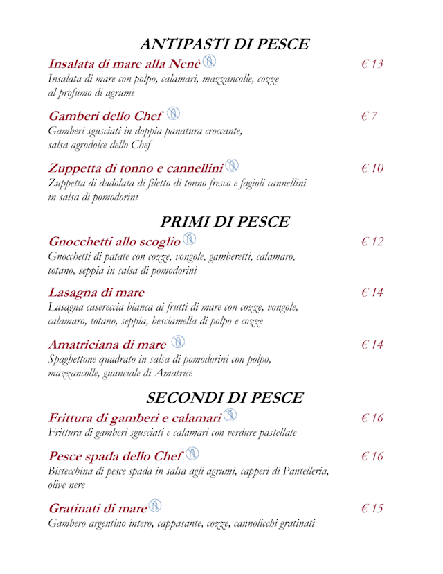 PDF Menu page 2