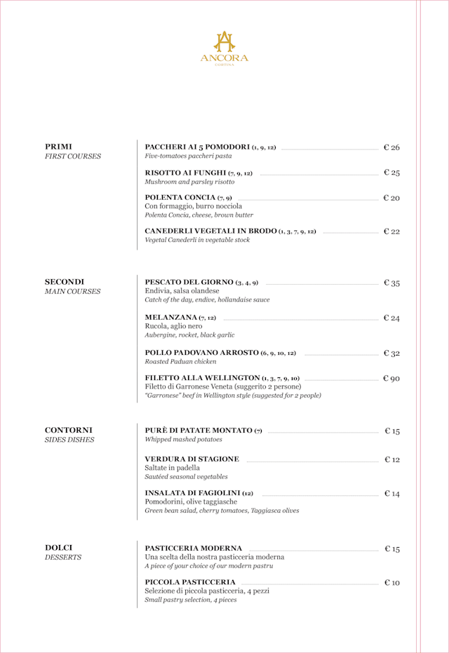 PDF Menu page 2