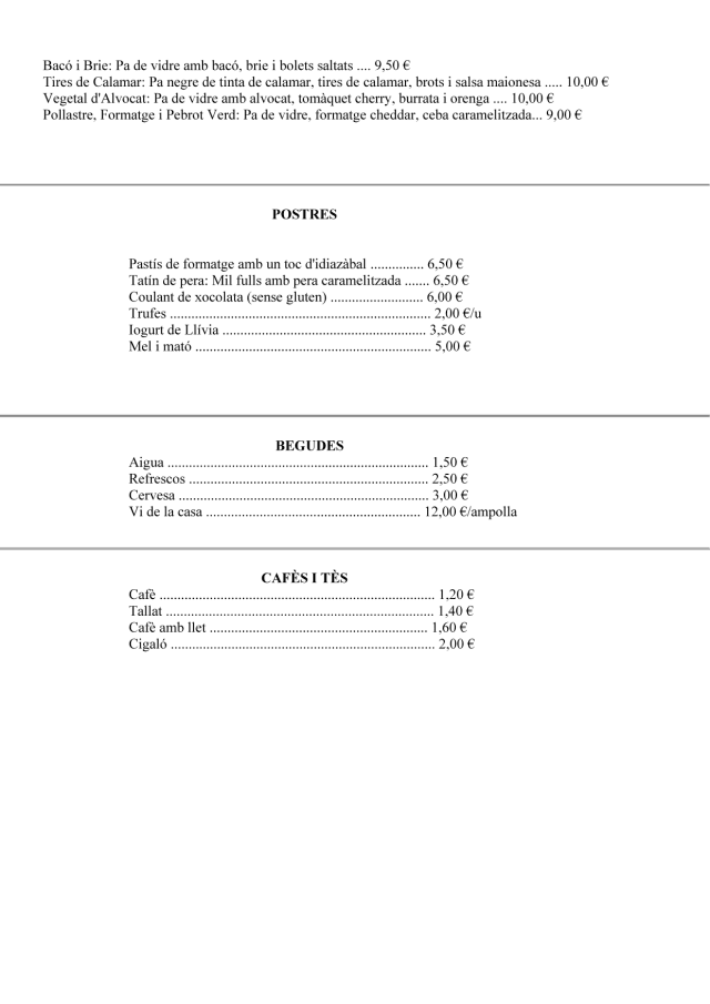 PDF Menu page 2