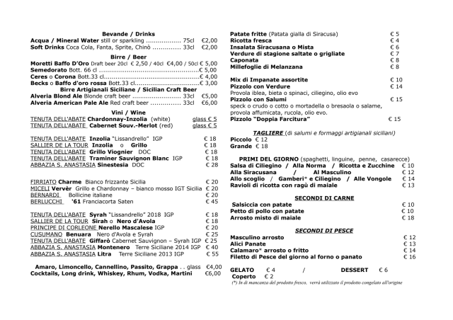 PDF Menu page 2