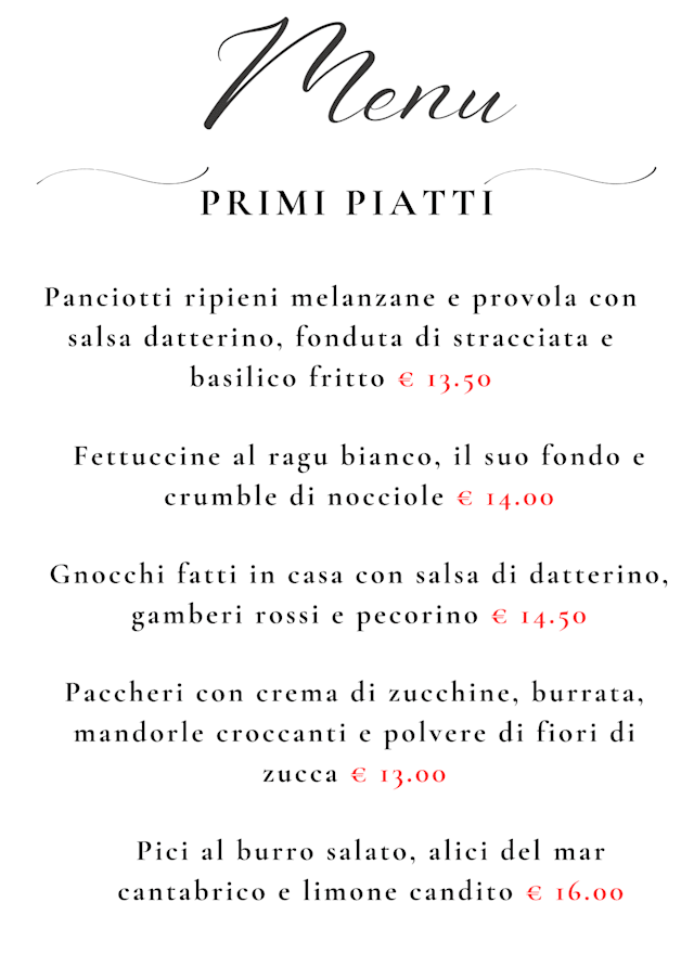 PDF Menu page 2