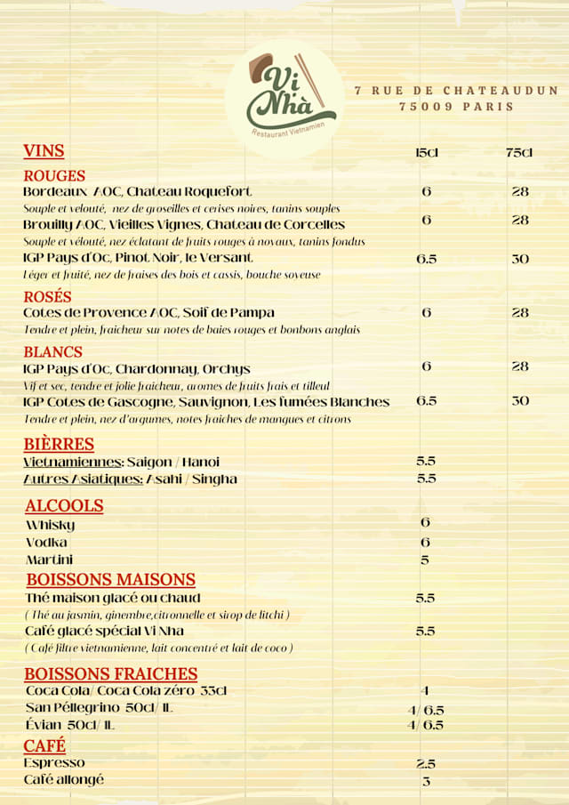 PDF Menu page 2