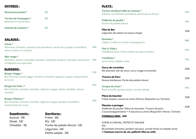PDF Menu page 2