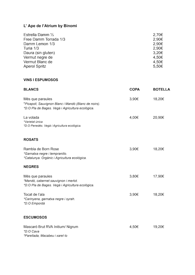 PDF Menu page 2