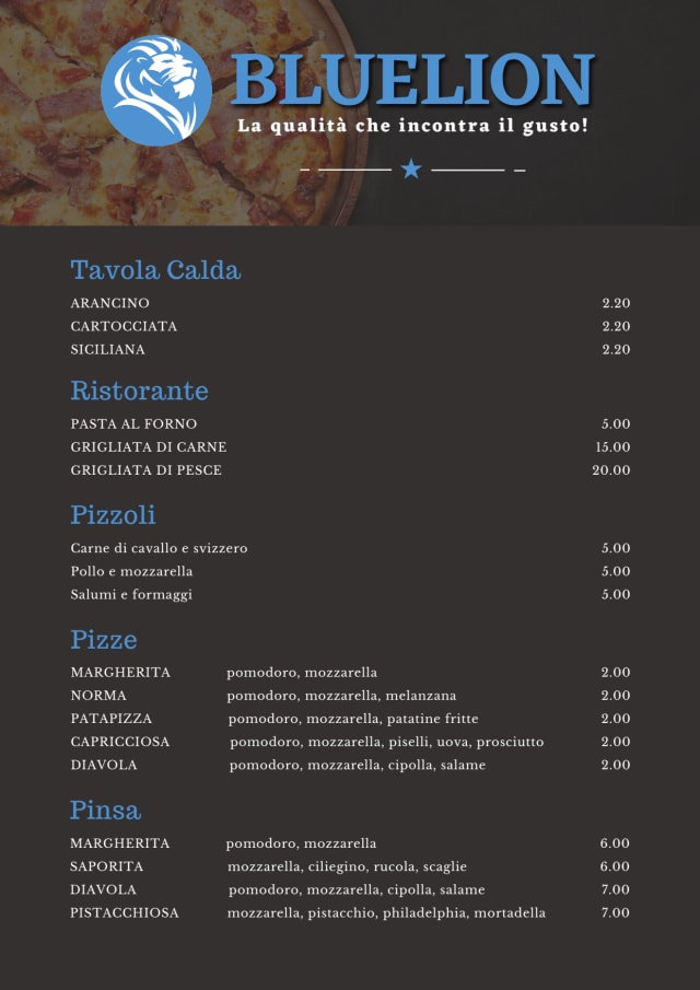 PDF Menu page 2