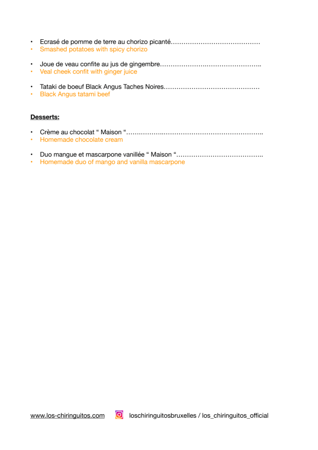 PDF Menu page 2