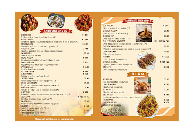 PDF Menu page 2