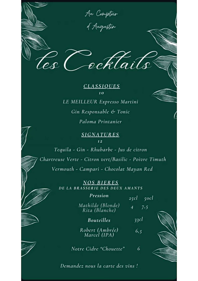 PDF Menu page 2