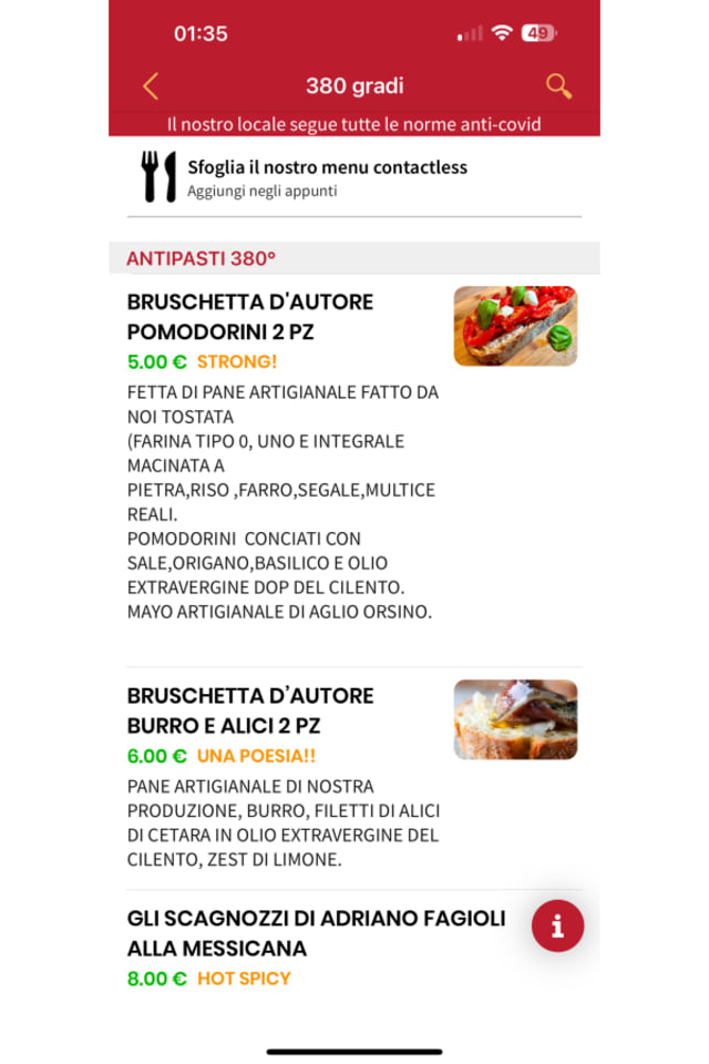 PDF Menu page 2