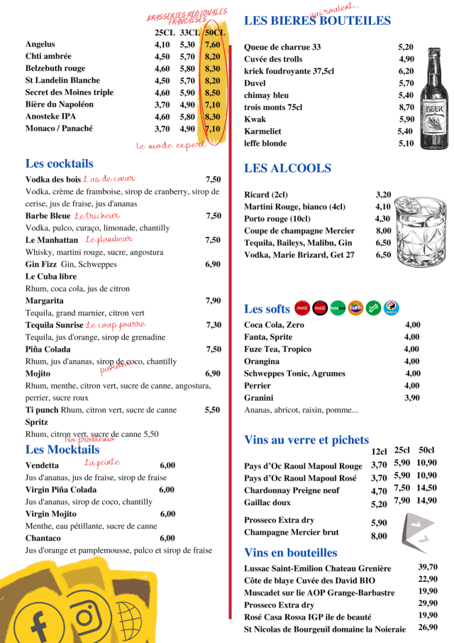 PDF Menu page 2