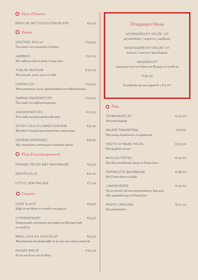 PDF Menu page 2