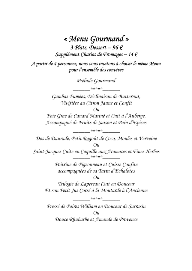 PDF Menu page 2