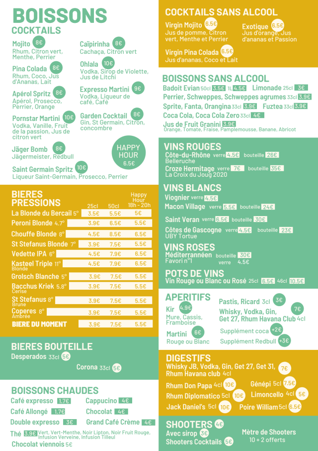 PDF Menu page 2