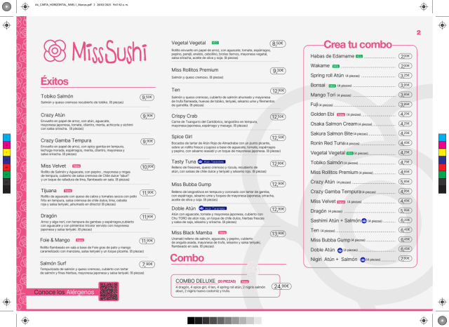 PDF Menu page 2