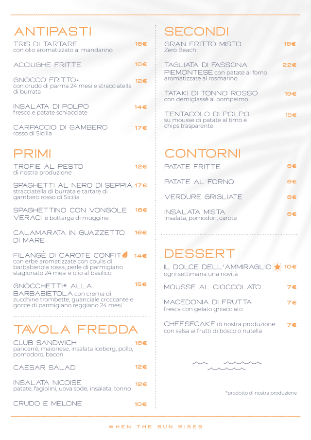 PDF Menu page 2