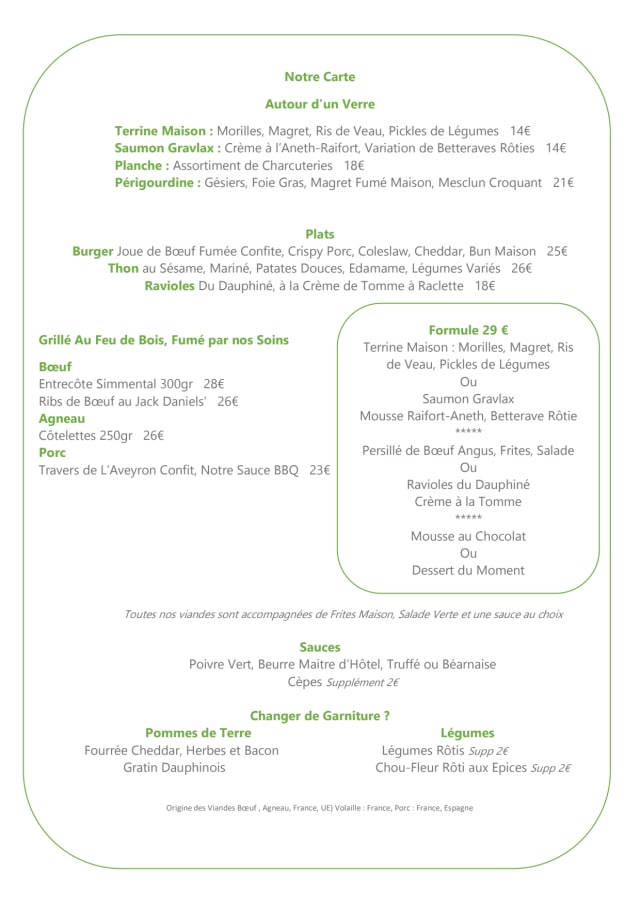 PDF Menu page 2