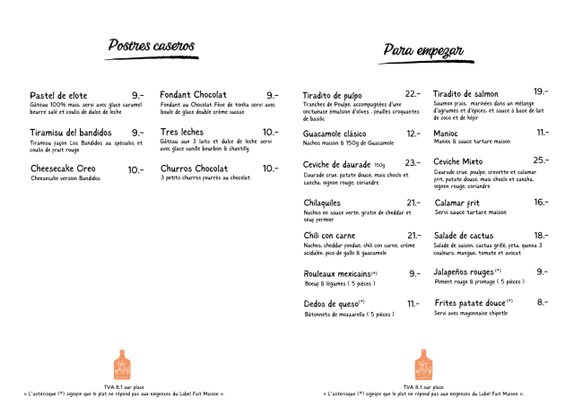 PDF Menu page 2