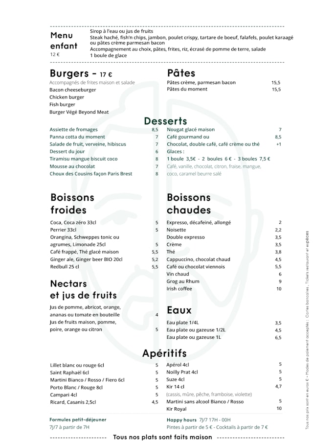 PDF Menu page 2