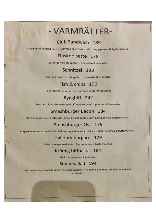 PDF Menu page 2