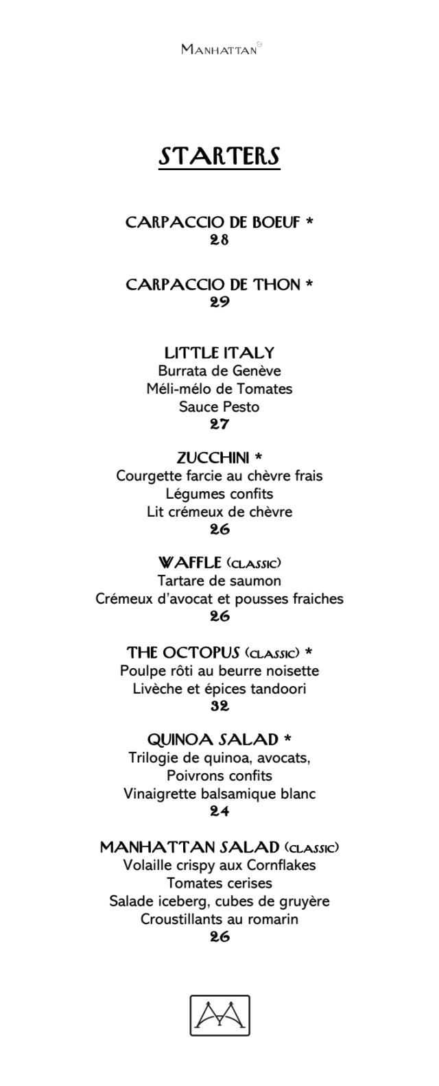PDF Menu page 2