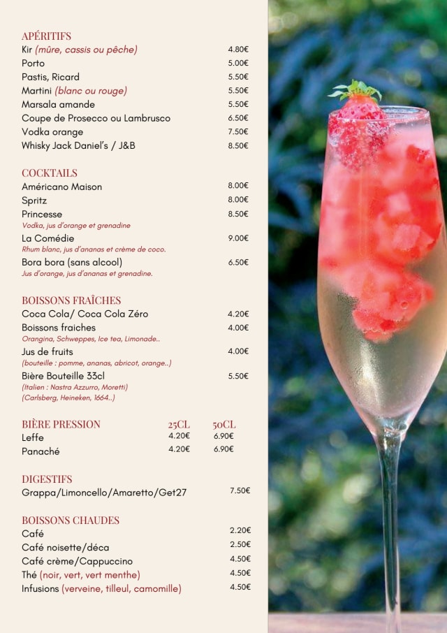 PDF Menu page 2