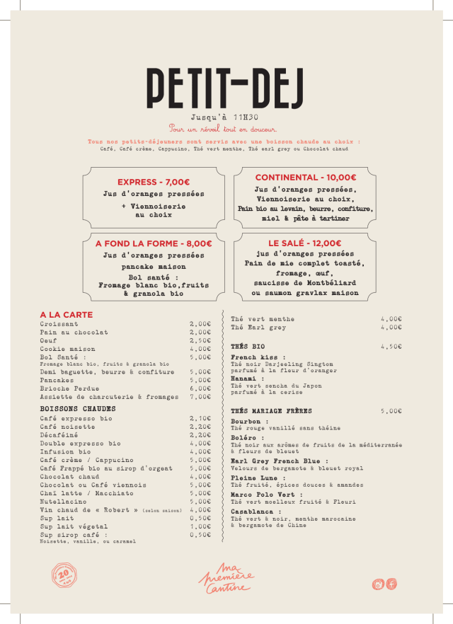 PDF Menu page 2