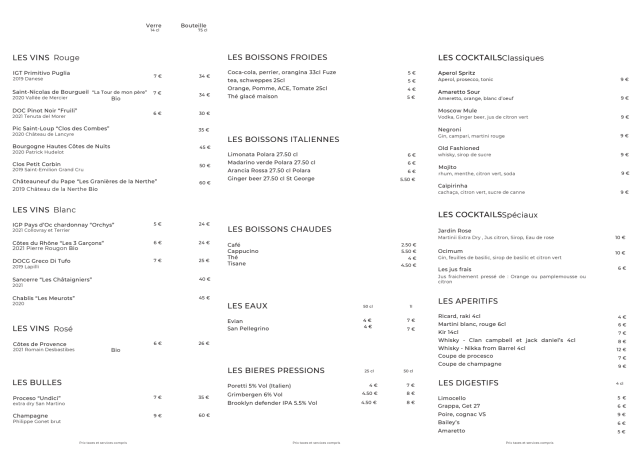 PDF Menu page 2